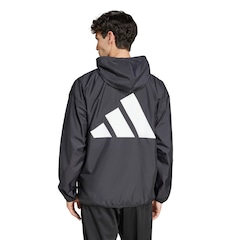 Jaqueta Corta-Vento Masculina adidas com Capuz - Foto 2