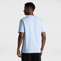 Camiseta Masculina adidas Manga Curta 3 Stripes - Foto 3