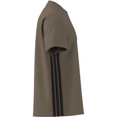 Camiseta Masculina adidas Manga Curta 3 Stripes - Foto 9