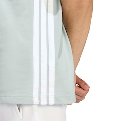 Camiseta Masculina adidas Manga Curta 3 Stripes - Foto 5