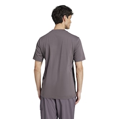 Camiseta Masculina adidas Manga Curta 3 Stripes - Foto 2