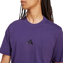 Camiseta Masculina adidas Manga Curta 3 Stripes - Foto 4