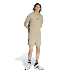 Camiseta Masculina adidas Manga Curta 3 Stripes - Foto 2