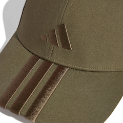 Boné Adulto adidas Strapback 3 Listras Aba Curva - Foto 3