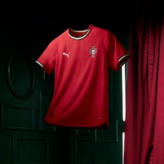Camisa Portugal I 25 Torcedor Puma Infantil - Foto 8
