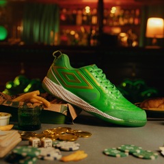 Chuteira Futsal Adulto Umbro Pro 5 Bump Saint Patrick's - Foto 10