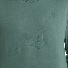 Blusa de Moletom Masculino Mizuno com Capuz Soft II - Foto 6