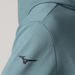Blusa de Moletom Masculino Mizuno com Capuz Soft II - Foto 5