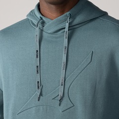 Blusa de Moletom Masculino Mizuno com Capuz Soft II - Foto 6
