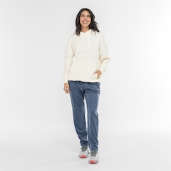 Blusa de Moletom Mizuno com Capuz -Feminino - Foto 4