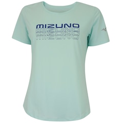 Camiseta Feminina Mizuno Manga Curta Focus Stamp - Foto 1