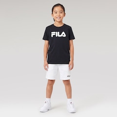 Camiseta Infantil Fila Letter Premium - Foto 3