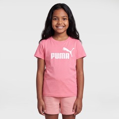 Camiseta Infantil Puma Essentials Logo Tee - Foto 1