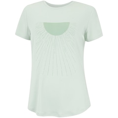 Camiseta Oxer Regulação Térmica Estampada Feminina - Foto 1