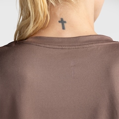 Camiseta Oxer Regulação Térmica Alongada Feminina - Foto 6