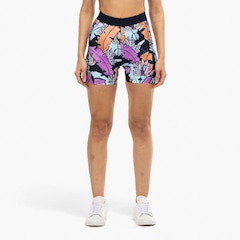 Bermuda Feminina Farm Biker Banana Flora Cós Médio - Foto 4