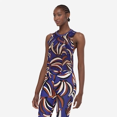 Camiseta Regata Farm Cropped Banana Inverno Tela Feminina - Foto 5