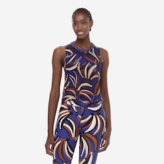 Camiseta Regata Farm Cropped Banana Inverno Tela Feminina - Foto 2