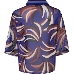 Camisa Polo Farm Banana Inverno Tela Feminina - Video 1