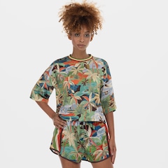 Camiseta Cropped Farm Bem Querer Dry Fit Feminina - Foto 1