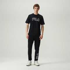 Calça Masculina Fila Outline Light - Foto 1