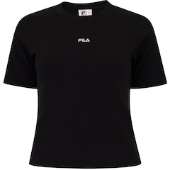 Camiseta Feminina Fila Manga Curta Regular Essentials Cane - Foto 1