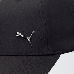 Boné Adulto Puma Essential Metal Cat Aba Curva - Foto 5