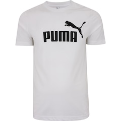Camiseta Masculina Puma Manga Curta Essentials N01 Logo Tee - Foto 1