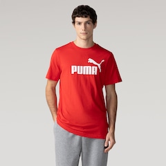 Camiseta Masculina Puma Manga Curta Essentials N01 Logo Tee - Foto 2