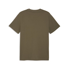 Camiseta Masculina Puma Manga Curta Essentials Logo Tee - Foto 2