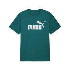 Camiseta Masculina Puma Manga Curta Essentials Logo Tee - Foto 1