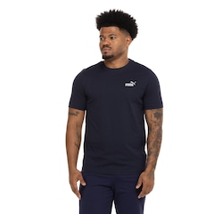 Camiseta Básica Masculina Puma Logo Pequena - Foto 2