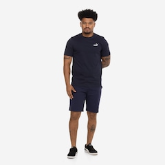 Camiseta Básica Masculina Puma Logo Pequena - Foto 4