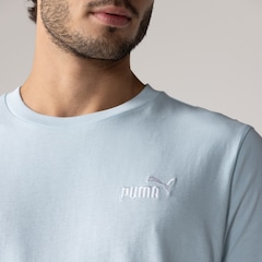 Camiseta Básica Puma Logo Pequena - Masculina - Foto 4