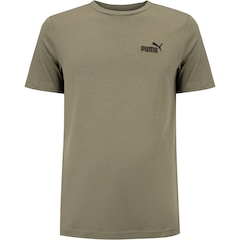 Camiseta Básica Puma Logo Pequena - Masculina - Foto 1