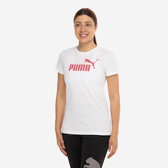 Camiseta Feminina Puma Manga Curta Essentials NO 1 Logo Tee S - Foto 2