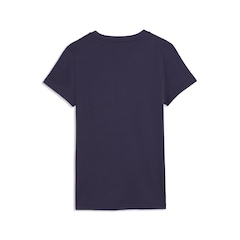 Camiseta Feminina Puma Manga Curta Essentials NO 1 Logo Tee S - Foto 2