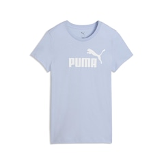 Camiseta Feminina Puma Manga Curta Essentials NO 1 Logo Tee S - Foto 1