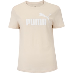 Camiseta Feminina Puma Manga Curta Essentials NO 1 Logo Tee S - Foto 2