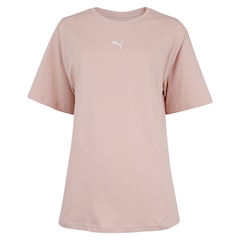 Camiseta Feminina Puma Manga Curta Ess Relaxed Tee - Foto 1