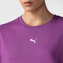 Camiseta Feminina Puma Manga Curta Ess Relaxed Tee - Foto 4