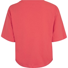 Blusa Cropped Feminina Puma Manga Curta Ess N1 Logo Relaxed - Foto 2
