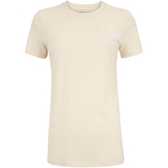 Camiseta Feminina Puma Manga Curta ESS Script - Foto 1