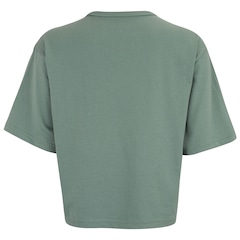 Blusa Cropped Feminina Puma Manga Curta Class Relaxed - Foto 2
