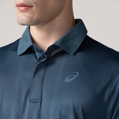 Camisa Polo Masculina ASICS Jacquard - Foto 5