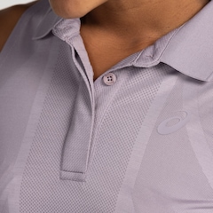Camiseta Regata ASICS Jacquard Racket - Feminina - Foto 4