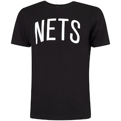 Camiseta do Brooklyn Nets NBA Masculina Manga Curta Estampada N796A - Foto 1