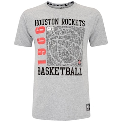 Camiseta do Houston Rockets Masculina NBA Manga Curta Since Time N0909A - Foto 1
