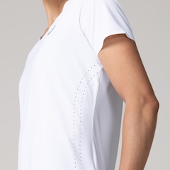 Camiseta Asics Manga Curta Selada RS - Feminina - Foto 5