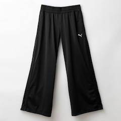 Calça Puma Wardrobe Essentials Low Rise Popper - Foto 1